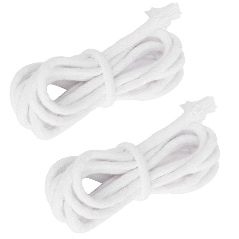 2pcs Candle Wicks Good Oil Absorbency Combustion Durable Braid Cotton