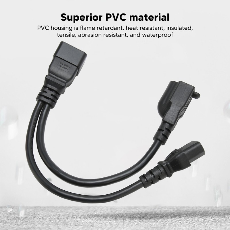 IEC320 C20 to IEC320 C13 5 15R Power Cable 1