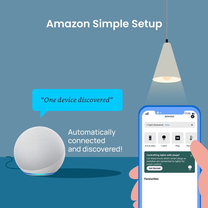 Broadlink Bombillas inteligentes - Configuración sencilla con Alexa 9W BLE
