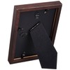 LADONNA AVANTI DF85-P-DBR Picture Frame Wood Postcard 082469 Dark Brown