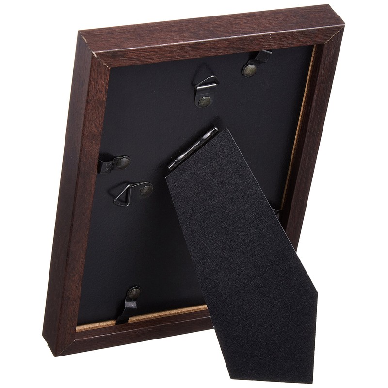 LADONNA AVANTI DF85-P-DBR Picture Frame Wood Postcard 082469 Dark Brown