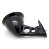 PTRP New Black Front Fender Mount Side View Mirror Set