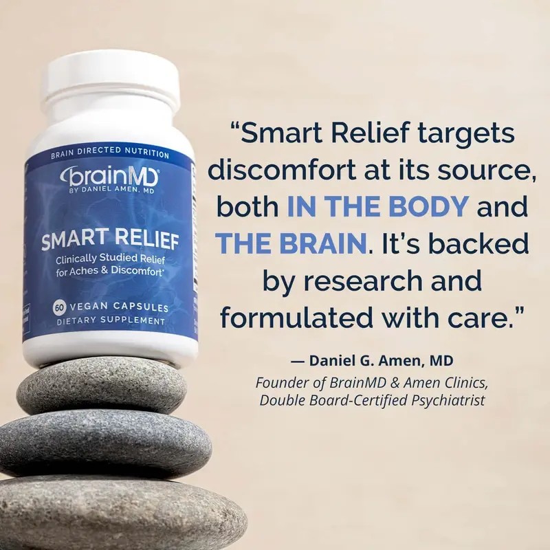 Daily Joint Support Supplement – Smart Relief by BrainMD with