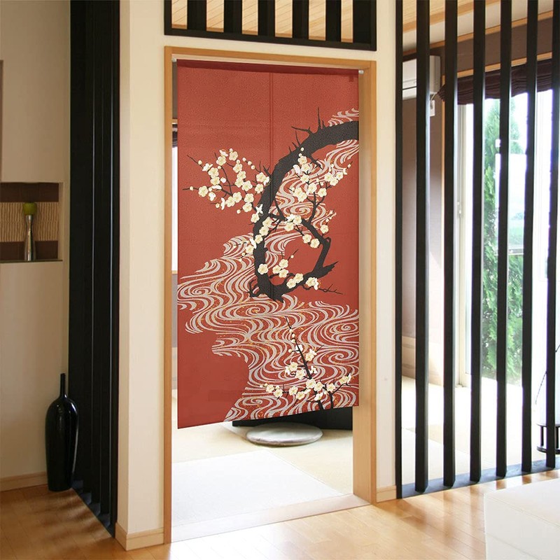 Noren Workshop 95134 Noren Japanese Style Stylish Modern Tapestry Blindfold