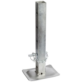 BULLDOG 500270 Drop Leg and Pin for Jack , Gray , 8,000lbs.