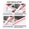 White Waterproof Caulk Strip Tape, Self-Adhesive PVC Sealing Strip for
