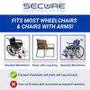 Secure Safety Solutions Wheelchair Armrest Lateral Support Cushion - High