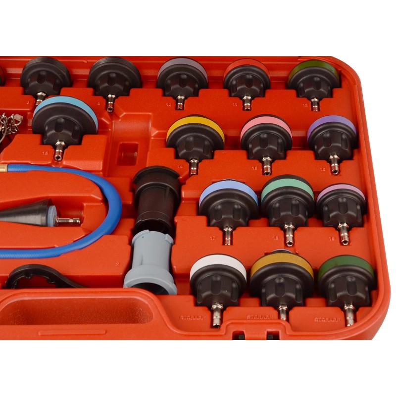 DAYUAN 28pcs Universal Radiator Pressure Tester Kit, coolant Pressure Tester