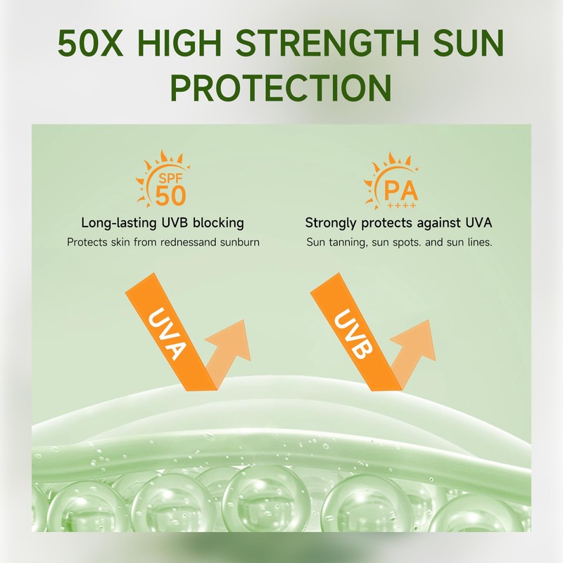Sunscreen Stick SPF PA50++++ Centella Sunscreen Korean Sunscreen Stick Soothing