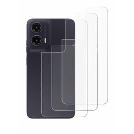 BROTECT (6 Stück Schutzfolie für Motorola Moto G35 (Rückseite) Displayschutz Folie Ultra-Klar