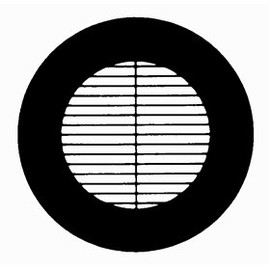 Veco Parallel Bar with Divider R200D, Nickel, 125 µm, 100/VL