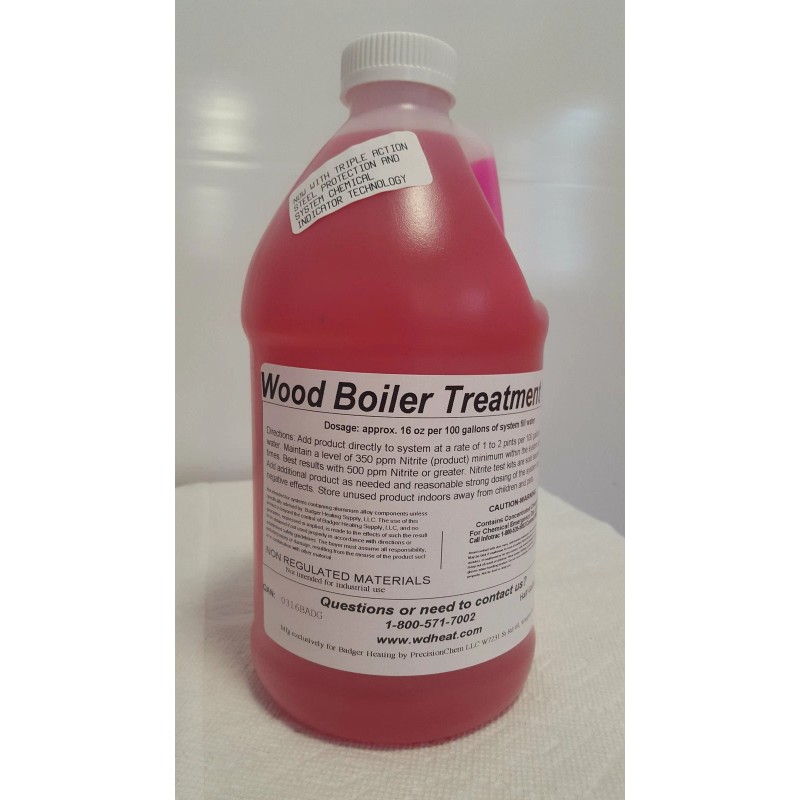 Wood Boiler Treatment 2Qt., G2 W/Chemical Detection Technology