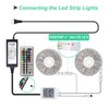 phopollo Led Strip Lights Color Changing 32.8ft Flexible 5050 RGB
