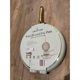 Crofton Aldi Crofton Fry Pan No Lid Light Blue Caraway Dupe 11 In