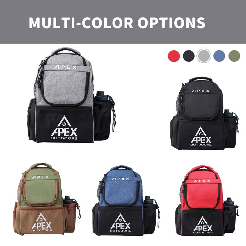 Apex Outdoors Disc Golf Bag, Disc Golf Backpack with 20+