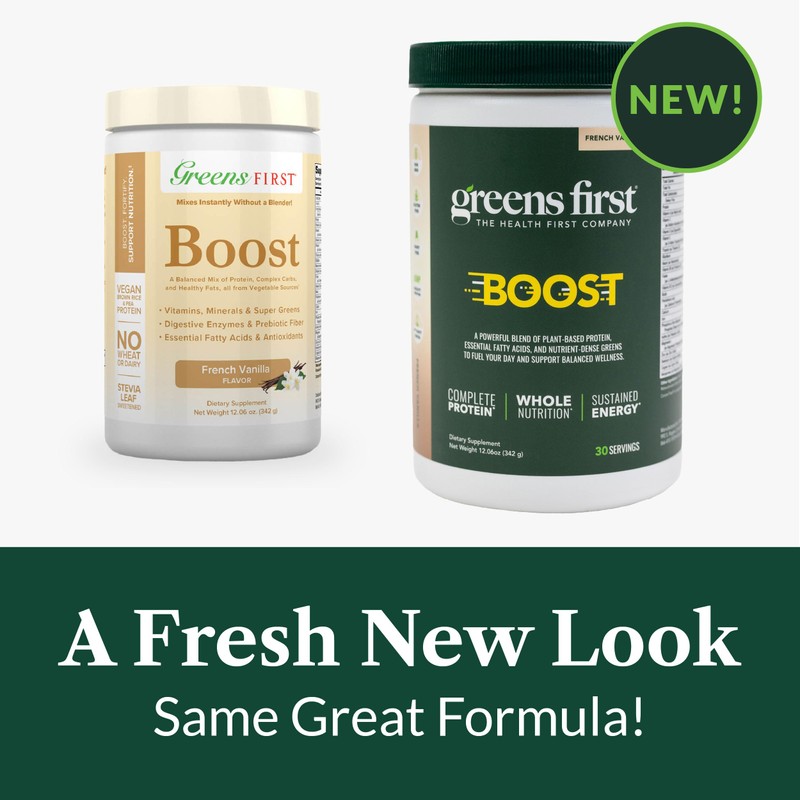 Greens First Boost - Plant-Based Protein & Balanced Nutrition -