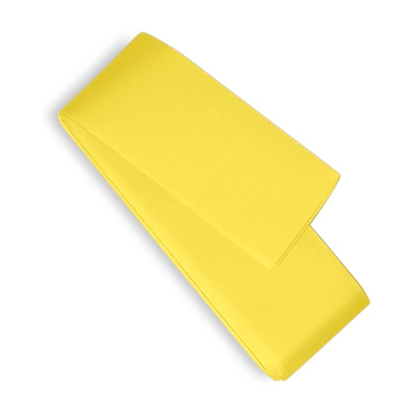 Yellow Satin Blanket Binding Tape 2" x 4 3/4 Yards