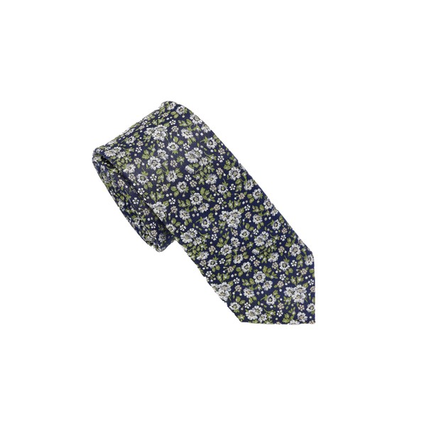 Ben Sherman Men's Silk Floral Tie | Navy | 2.75"