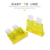 Flaconi 20 pieces car fuses, fuses, car blade fuses, car