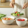 Hasense Mixing Bowls, Ceramic Serving Dishes for Cooking, Baking, Prepping,