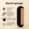 Esponja para barba para lavabo: recoge y limpia el vello