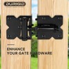 DURIGID Automatic Self Closing Gate Hinge for Vinyl, Steal Gate,