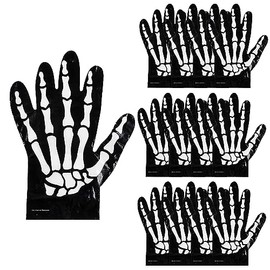 Fun Express Skeleton Hand-Shaped Goody Bag - 12 Pc