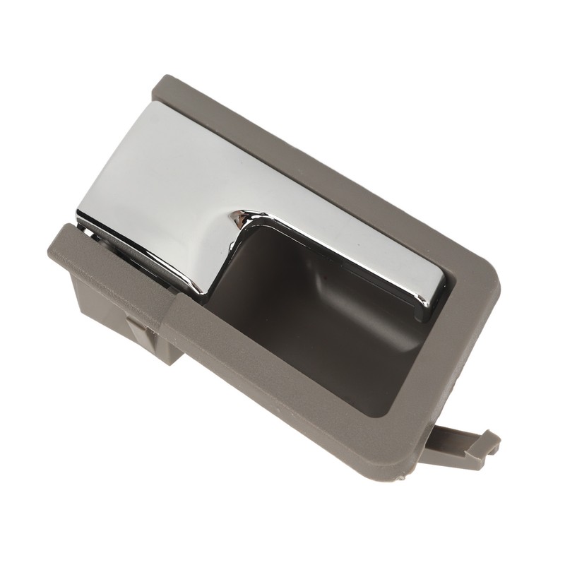 Auto Interior Door Handle Gray Base Plated Inside Pull Door