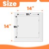 GCGOODS 12" x 12" Self-Adhesive Access Panel for Drywall, Plastic