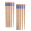 Antner 10 Pairs Bamboo Chopsticks Reusable Japanese Style Chopstick Gift