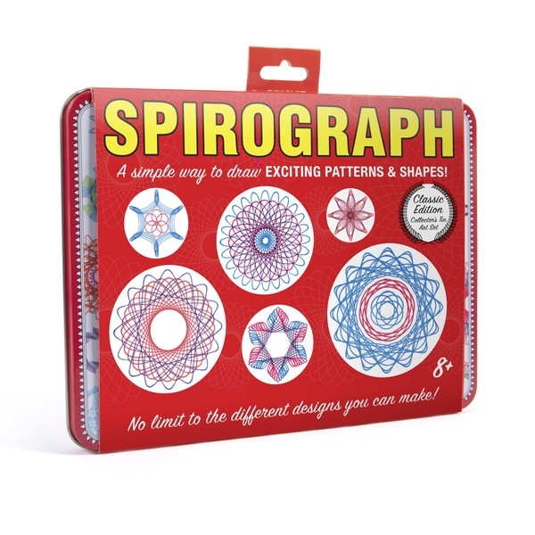 Spirograph Retro Tin, Multicolor, One Size (SP103)