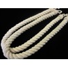 Penbrice Interiors 1 Pair of Natural Cotton Rope Curtain Tie