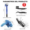 Kit de Limpieza de Cadena de Bicicleta, Cepillo de Limpieza