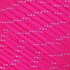 West Coast Paracord Solid Neon 550 Paracord (Reflective Neon Pink,
