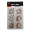 Rayovac 48 Pilas Auditivas 13, Paquete con 6 Blister de