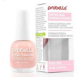 Probelle Fortalecedor de Uñas Tintado Rosa Pétalo 0.5 oz
