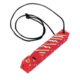 Wood Train Whistle Lanyard Craft Kit (Pack of 12)
