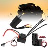 Waterproof 3660 3800KV Brushless Motor 80A Brushless ESC Heatsink Combo