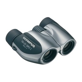 Olympus 10x21 DPC-I Fernglas Silber mit Tasche