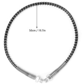Keenso Submersible Pump Hose, 50 cm Diving Oxygen Tank Cylinder High Pressure Pump Extension Hose