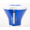 Floating Chlorine Bromine Dispenser for Swimming Pools with Thermometer
