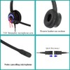 dailyheadset RJ9 Teléfono de oficina con cable auriculares con cancelación