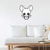 Extra Large 460mm 'Cute Bat' Permanent Sticker Decal for Cars/Windows/Bins/Walls