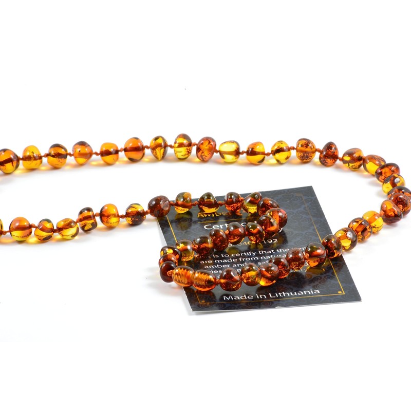 Baltic Amber Necklace for Adult - Natural Amber from Baltic
