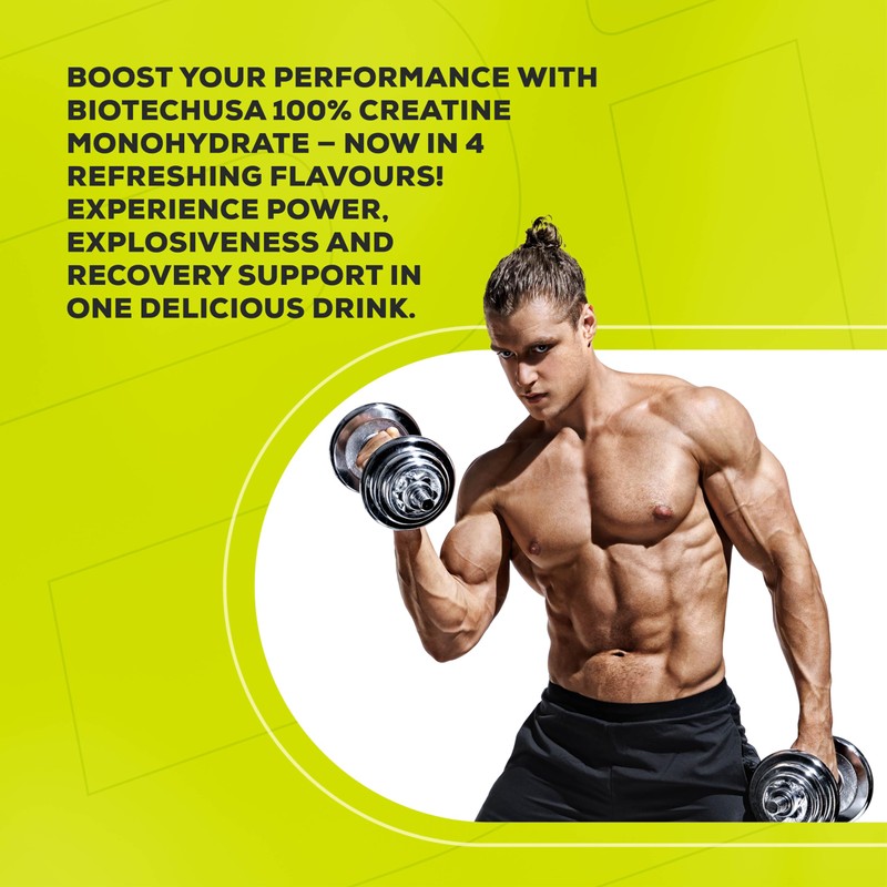 BioTechUSA 100% Creatine Monohydrate | Pharmaceutical-Grade Creatine | Micronized |