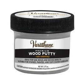 Varathane 374191 Premium Wood Putty, 3.75 oz, Gray