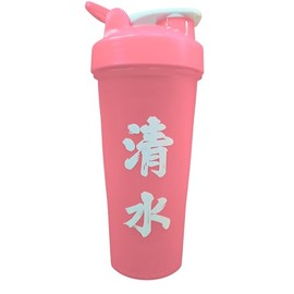 Ready Pool SHIMIZU Shaker Bottle -28 Ounce With Wire Whisk (Pink)