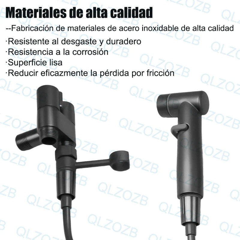 Llave De Doble Ángulo Grifo De Inodoro De Doble Salida