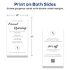 Avery Printable Rectangle Cards, 6" x 11", Matte White Cardstock,