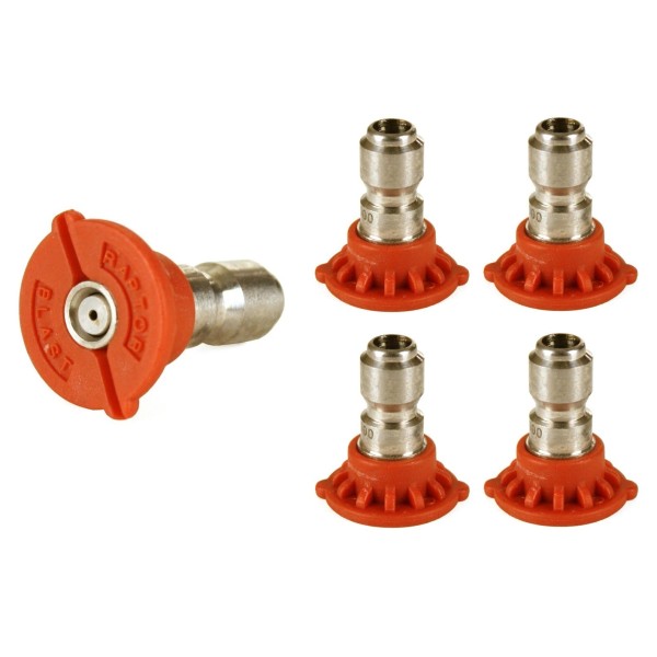 Raptor Blast Set of 5 Raptor Blast 1/4" Stainless Steel